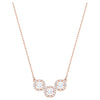SWAROVSKI Sparkling Dance Trilogy Necklace White #5465275