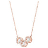 SWAROVSKI Sparkling Dance Trilogy Necklace White #5465275