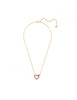 SWAROVSKI Lovely Necklace - Red & Gold plating #5465683