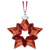 SWAROVSKI Holiday Star Ornament, A.E. 2019 decoration - Red #5476021