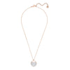 SWAROVSKI Ginger Pendant Necklace Rose Gold Tone #5479915