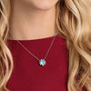 SWAROVSKI Olive Aqua Pendant #5479930