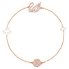 SWAROVSKI Dazzling Swan bracelet -17.3cm # 5485876