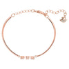 SWAROVSKI North Medium Bangle - White & Rose-gold tone plated #5495771