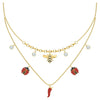 SWAROVSKI Lisabel necklace - Red & Gold-tone plated #5498807