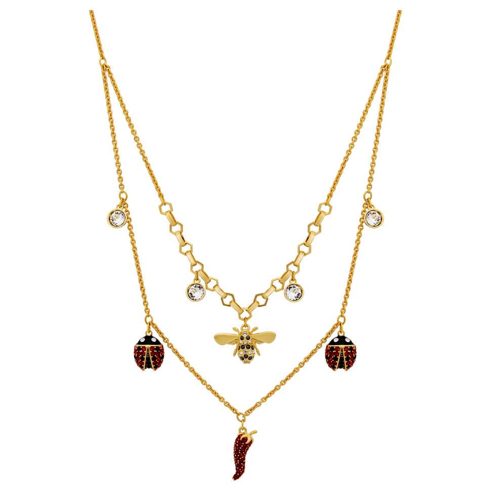 SWAROVSKI Lisabel necklace - Red & Gold-tone plated #5498807