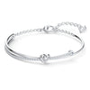 SWAROVSKI Lifelong Heart bangle - White #5517944