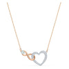SWAROVSKI Infinity Heart Necklace - White #5518865