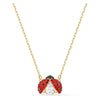 SWAROVSKI Swarovski Sparkling Dance Ladybug Necklace - Red & Gold-tone plated #5521787
