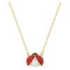 SWAROVSKI Swarovski Sparkling Dance Ladybug Necklace - Red & Gold-tone plated #5521787