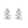 SWAROVSKI Attract Pear Stud Pierced Earrings - White #5563121