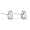 SWAROVSKI Attract Pear Stud Pierced Earrings - White #5563121