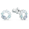 SWAROVSKI Attract Circular stud earrings - Blue #5570943