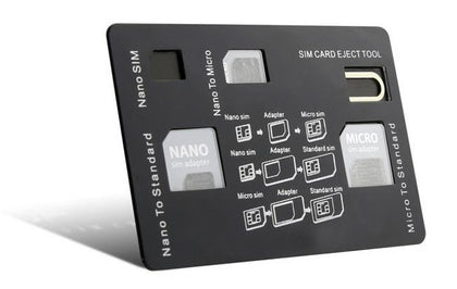sim card collection kit nano sim case standard sim case microsim case sim card tray adapter usb sd card reader microsd usb card reader