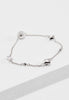 SWAROVSKI Women Stainless Steel Charm Bracelet #5354760