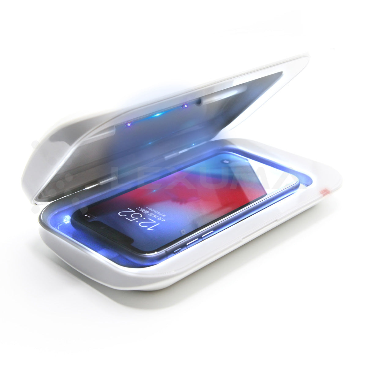 Dimbuyshop Lexuma XGerm Pro LED UV Light Sanitizer for phone disinfection smartphone UV紫外線 消毒器 殺菌 滅菌 細菌 消毒 電話消毒 藏菌量 消毒噴霧 手機消毒盒 手機消毒器 手機如何消毒 手機紫外綫消毒器 流線型設計 cover