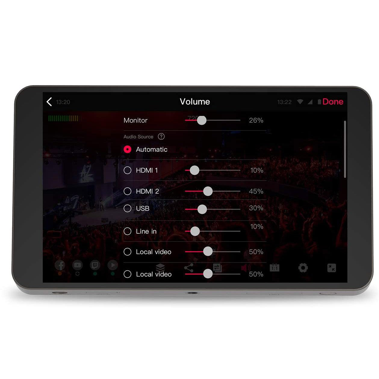 YoloLiv YoloBox Portable Live Stream Studio - Streams to YouTube, Facebook, Twitch audio mixer 