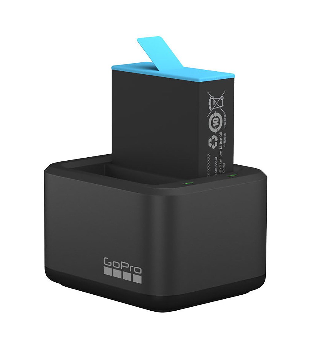 GoPro HERO9 黑色雙電池充電器 + 備用電池 ADDBD-001