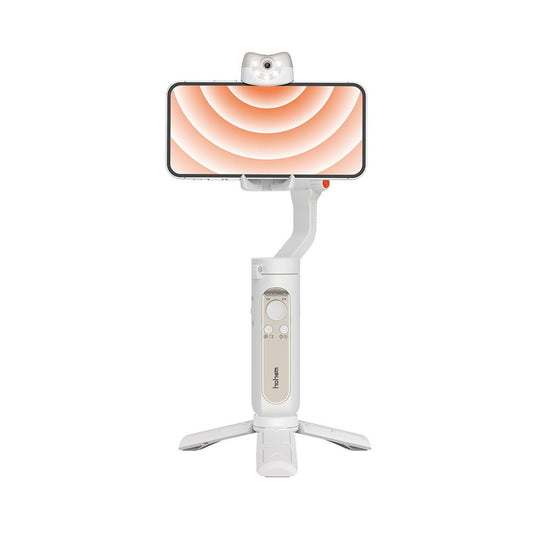 Hohem, 浩瀚, iSteadyV2, 手持雲台, 智能防手震, 自拍, 三軸穩定器, 手機, Vlog, 美顏拍攝, 直播穩定器, 無線遙控, 無線遙控手持雲台, 無線遙控穩定器, 手機穩定器, 自拍穩定器, 相機穩定器，AI人臉追蹤，智能物件追蹤，物理防手震，stabilizer，gimbal, camera gimbal, smartphone stabilizer, phone gimbal, vlog gimbal, youtube gimbal, livestreaming, live gimbal, wireless gimbal, wireless stabilizer white