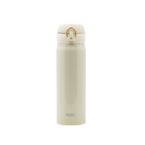 膳魔師Thermos JNL-504系列進口不鏽鋼便攜保溫水壺 - 五色可選（白/黑/粉/紅/藍)  Products Thermos JNL-504 Stainless Steel Portable Insulated Water Bottle White Front View