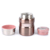 膳魔師 Thermos SK3000系列 不鏽鋼食物燜燒壺 - 四色可選（藍/紅/綠/粉）Thermos SK3000 Series Stainless Steel Food Jar 470mL With Spoon (Pink) Front View